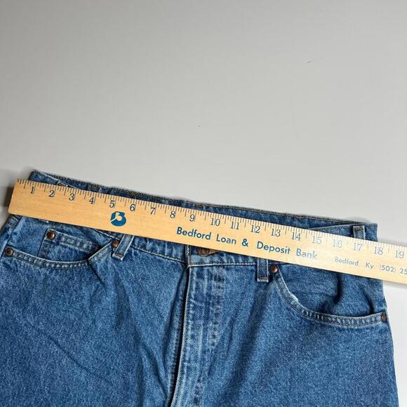 Vintage Levi’s 540 Relaxed Fit Jeans Men’s W38 L30 Blue Denim USA Made Brown Tab - Picture 4 of 12